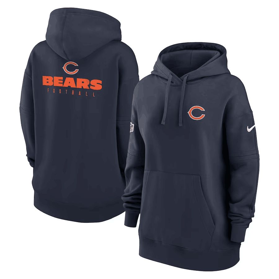 Women 2023 NFL Chicago Bears blue Sweatshirt style 1->tampa bay buccaneers->NFL Jersey